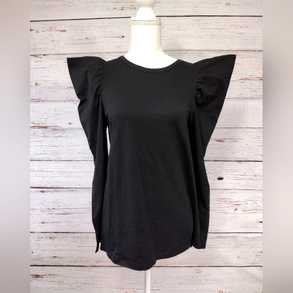 Doe & Rae Puffed Sleeve Top - Picture 3 of 12